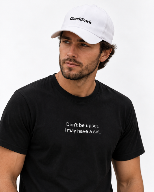 CheckDark Classic Structured Cap