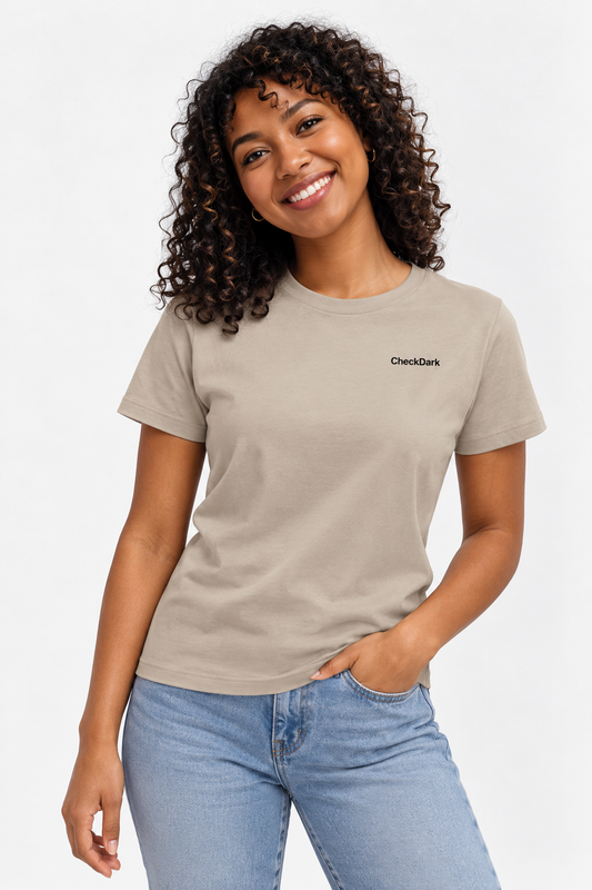 The CheckDark Women's Tee