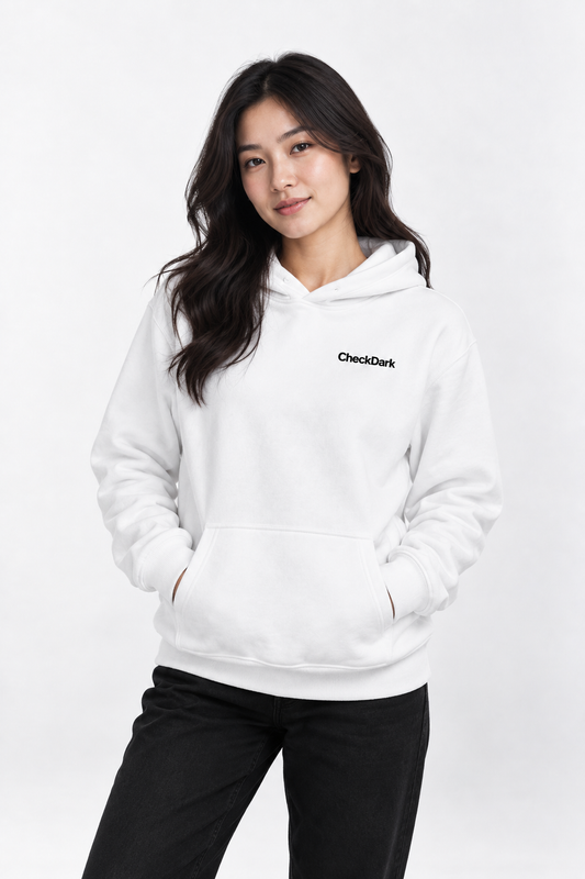 The Women's CheckDark Hoodie