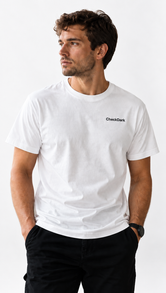 The CheckDark Tee