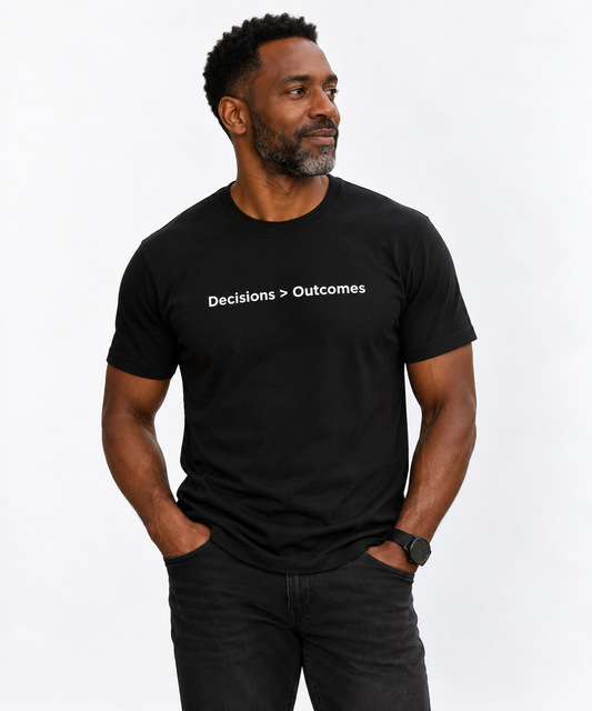 The Decisions Tee — Dark